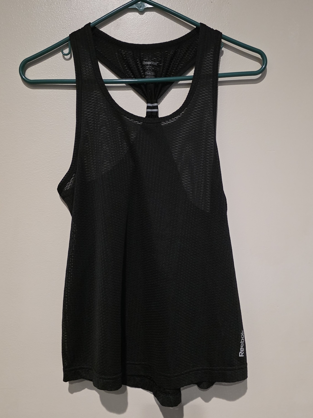 Reebok Women’s Black Mesh Racerback Tank